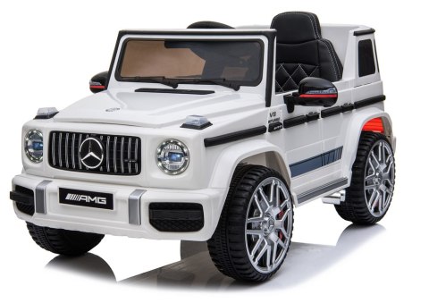 Auto na Akumulator Mercedes G63 Biały BBH-0003 LEAN CARS