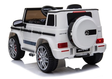 Auto na Akumulator Mercedes G63 Biały BBH-0003 LEAN CARS