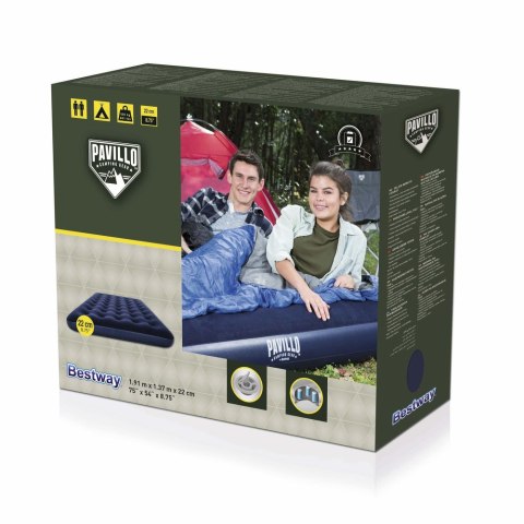 Dmuchany Materac 191 x 137 x 22 cm Bestway 67002 Bestway