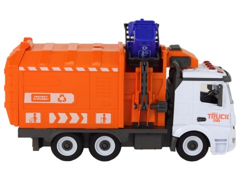 Śmieciarka Sorter Segregacja Zestaw DIY Śrubokręt Dźwięk LEAN Toys