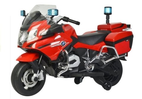 Motor na Akumulator BMW R1200 Policja Czerwony LEAN CARS