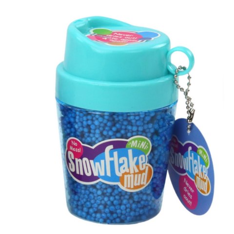 Squishy Kulki Styropianowe Masa w Kubeczku Niebieski LEAN TOYS