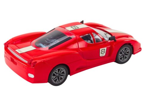 Auto Sportowe Zdalnie Sterowane Na Pilota 1:16 R/C Czerwone LEAN Toys