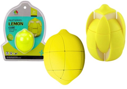 Układanka Edukacyjna Cytryna Puzzle Magiczne Kostki Logiczne LEAN Toys