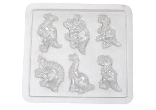 Zestaw Kreatywny DIY Magnesy z Gipsu Dinozaury LEAN Toys