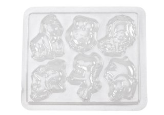 Zestaw Kreatywny DIY Magnesy z Gipsu Zwierzątka LEAN Toys
