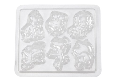 Zestaw Kreatywny DIY Magnesy z Gipsu Zwierzątka LEAN Toys