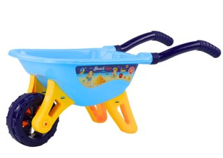 Zestaw Zabawek Do Piasku Toczka Młynek Łopatki Konewka Czerwony LEAN Toys