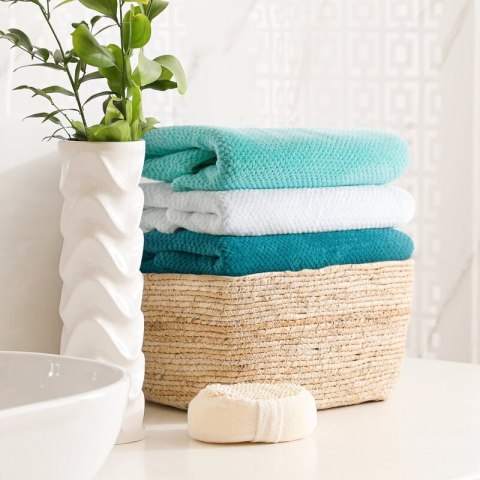 RĘCZNIK ZOE1 70 X 140 CM PUDROWY RÓŻ EUROFIRANY