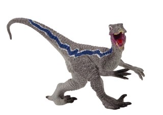 Dinozaur Figurka Kolekcjonerska Velocitaptor Szary 1El LEAN Toys