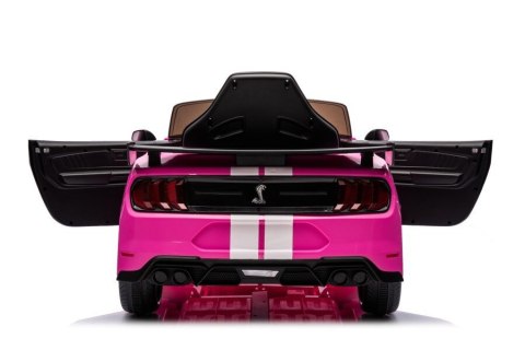 Pojazd na Akumulator Ford Mustang GT500 Shelby Różowy LEAN CARS