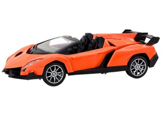 Samochód Zdalnie Sterowany Sportowy RC 1:16 Pomarańczowy LEAN Toys