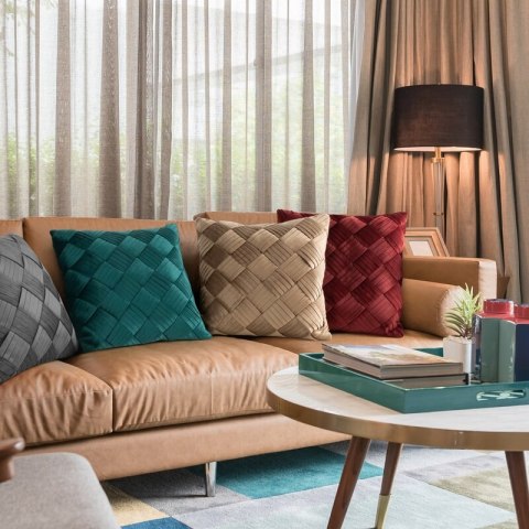 POSZEWKA SONIA 45 X 45 CM BORDOWY EUROFIRANY