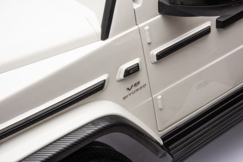 Auto Na Akumulator Mercedes G63 XXL Biały 4x4 LEAN CARS
