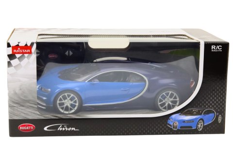Samochód Zdalnie Sterowany RC 1:14 Bugatti Veyron Chiron Niebieski Rastar