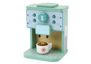 Drewniany Ekspres do Kawy Zestaw AGD Filiżanki Mleko LEAN Toys