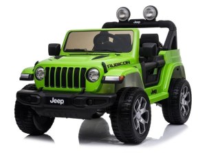 Auto na Akumulator Jeep Rubicon 4x4 Zielony LEAN CARS