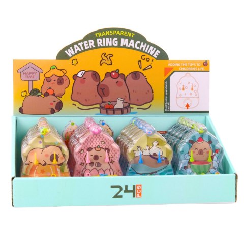 Gra Wodna Zręcznościowa Dla Dzieci Kapibara Kolorowa Mix LEAN TOYS