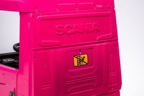 Auto Na Akumulator Scania 500R HL698 Różowe 4x4 LEAN CARS
