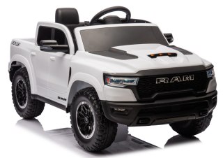 Auto Na Akumulator ZB618 Dodge Ram Biały LEAN CARS