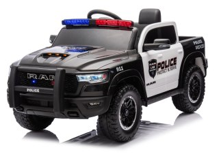 Auto Na Akumulator ZB618P Dodge Ram Policyjny Czarny LEAN CARS