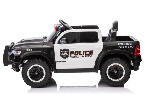 Auto Na Akumulator ZB618P Dodge Ram Policyjny Czarny LEAN CARS