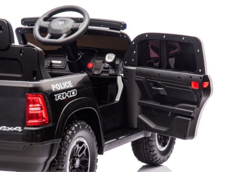 Auto Na Akumulator ZB618P Dodge Ram Policyjny Czarny LEAN CARS