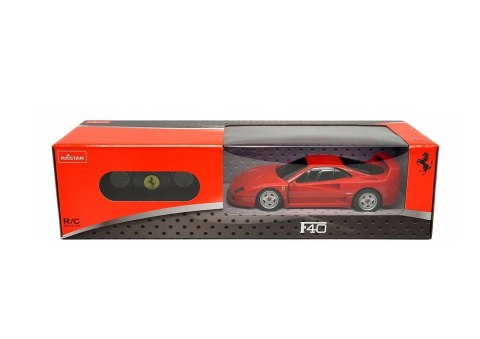 Auto Sportowe RC 1:24 Zdalnie Sterowane Ferrari F40 Czerwone Rastar