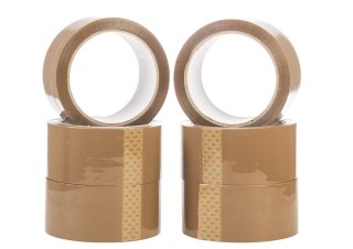 Taśma Pakowa Brązowa Kauczuk Syntetyczny 48MM*50M 54Yd Mocna LEAN