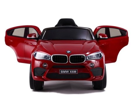 Auto na Akumulator BMW X6 Czerwony Lakierowany LEAN CARS
