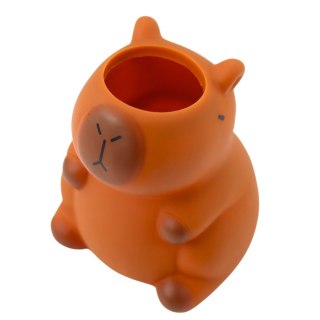 Pojemnik Na Długopisy Kapibara Figurka Organizer Brązowa 10 x7 cm LEAN