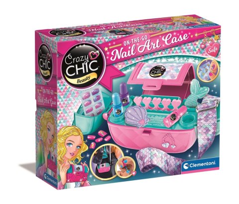 Crazy Chic Mobilne Studio Paznokci Torebeczka Clementoni 18217 Clementoni