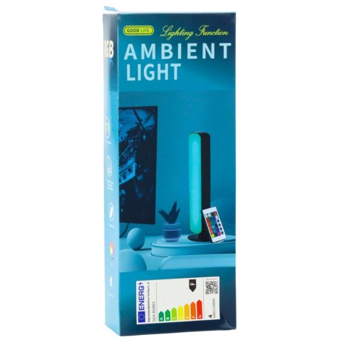 Zestaw Lampy Ambient RGB LED Gamingowe na Biurko Pilot 2 szt. LEAN