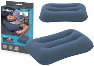 Dmuchana Poduszka Welurowa Niebieska 42 cm Bestway