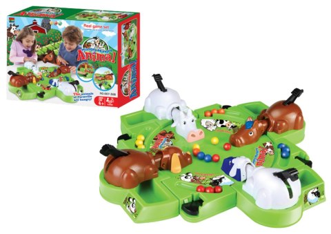 Gra Zręcznościowa Farma Głodne Zwierzęta Kulki LEAN Toys
