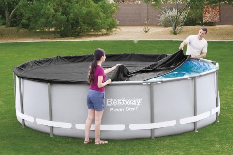 Pokrywa Do Basenu Stelażowego 427cm Bestway 58248 Bestway