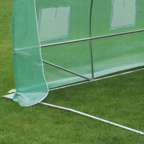 Tunel Foliowy Ogrodowy Szklarnia 6x3x2m Folia 18m² UV-4 Premium LEAN