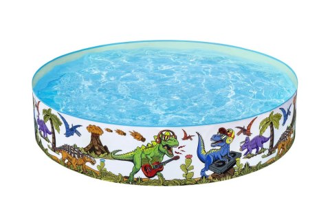 Basen Ogrodowy Dinozaury 183 cm x 38 cm Bestway 55022 Bestway