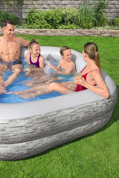 Dmuchany Basen Ogrodowy 213x 206x 53 cm Bestway 54423 Bestway