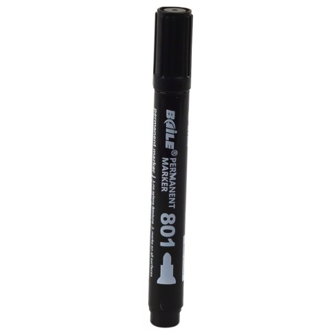 Marker Permanentny Wodoodporny Czarny 2,5-4,5 mm LEAN