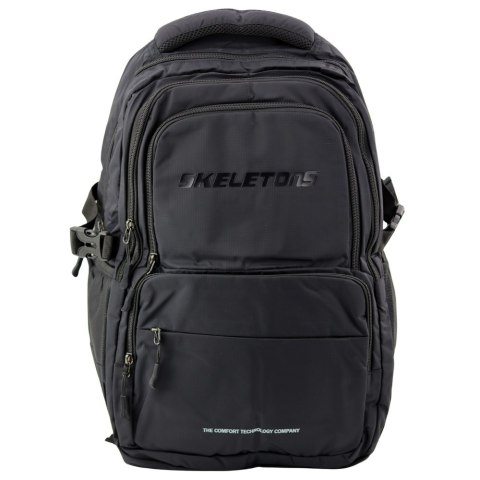 Plecak Miejski Funkcjonalny 9 Kieszeni Czarny 35L 48cm LEAN