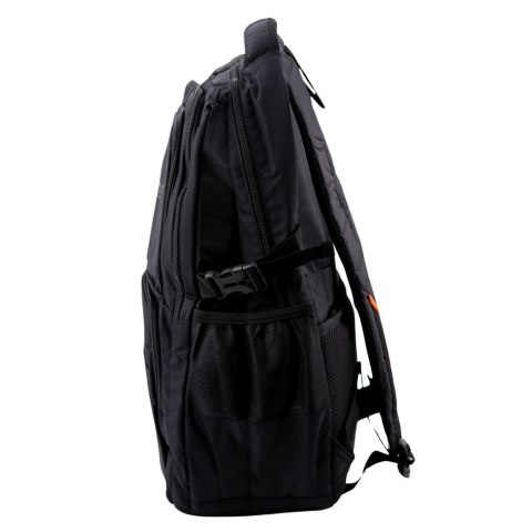 Plecak Miejski Funkcjonalny 9 Kieszeni Czarny 35L 48cm LEAN