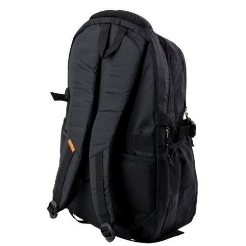 Plecak Miejski Funkcjonalny 9 Kieszeni Czarny 35L 48cm LEAN