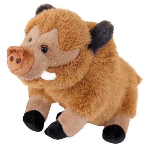 Pluszowa Maskotka Przytulanka Dzik Brązowy 25cm LEAN Toys