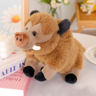 Pluszowa Maskotka Przytulanka Dzik Brązowy 25cm LEAN Toys