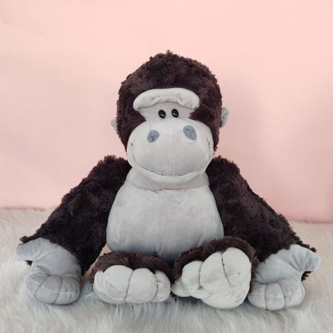 Pluszowa Maskotka Przytulanka Goryl Ciemnoszary 22cm LEAN Toys