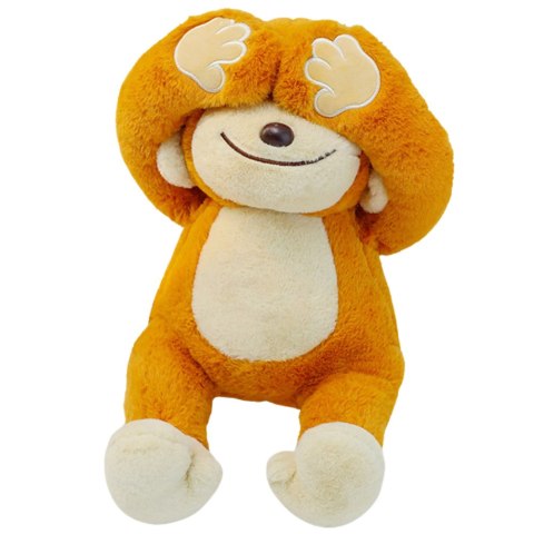 Pluszowa Maskotka Przytulanka Małpka Z Magnesami Brązowa 23cm LEAN Toys