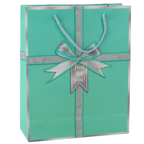 Torba Prezentowa Kokarda Just For You 32 x 26 x 12 cm LEAN