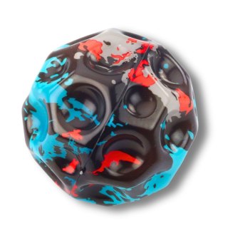 Piłeczka Z Wgłębieniami Do Odbijania Ugniatania Piankowa Plamy 9cm LEAN TOYS