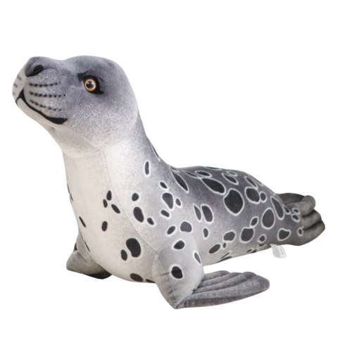 Pluszowa Maskotka Przytulanka Foka Szara 37cm LEAN Toys